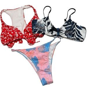 3 PIECE SWIMSUIT BUNDLE PLUS SIZE‎ 2XL LOT BUNDLE